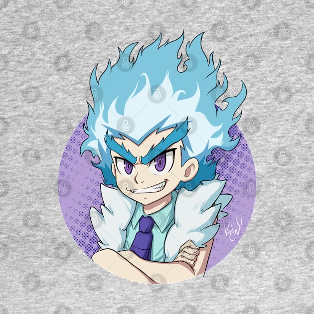 Lui Shirosagi from Beyblade Burst by Kaw_Dev